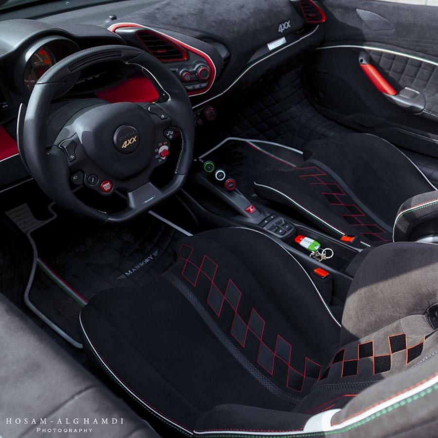Интерьер Ferrari 4XX Siracusa Spider by Mansory 2017 года  (фото 13 из 24)
